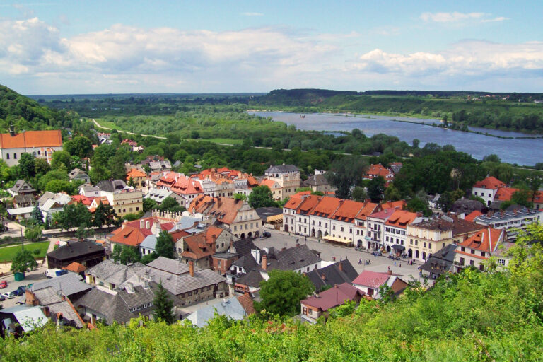 widok na Kazimierz Dolny